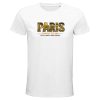 T-shirt Paris homme bio ajusté ville lumière