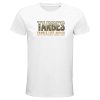 T-shirt Tarbes homme bio ajusté pyrénées vintage
