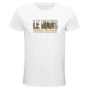 T-shirt Le Mans homme bio ajusté T-shirt Le Mans homme bio ajusté