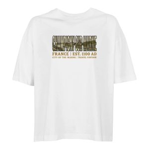 T-shirt Champigny-sur-Marne femme ample coton bio T-shirt Champigny-sur-Marne femme ample coton bio