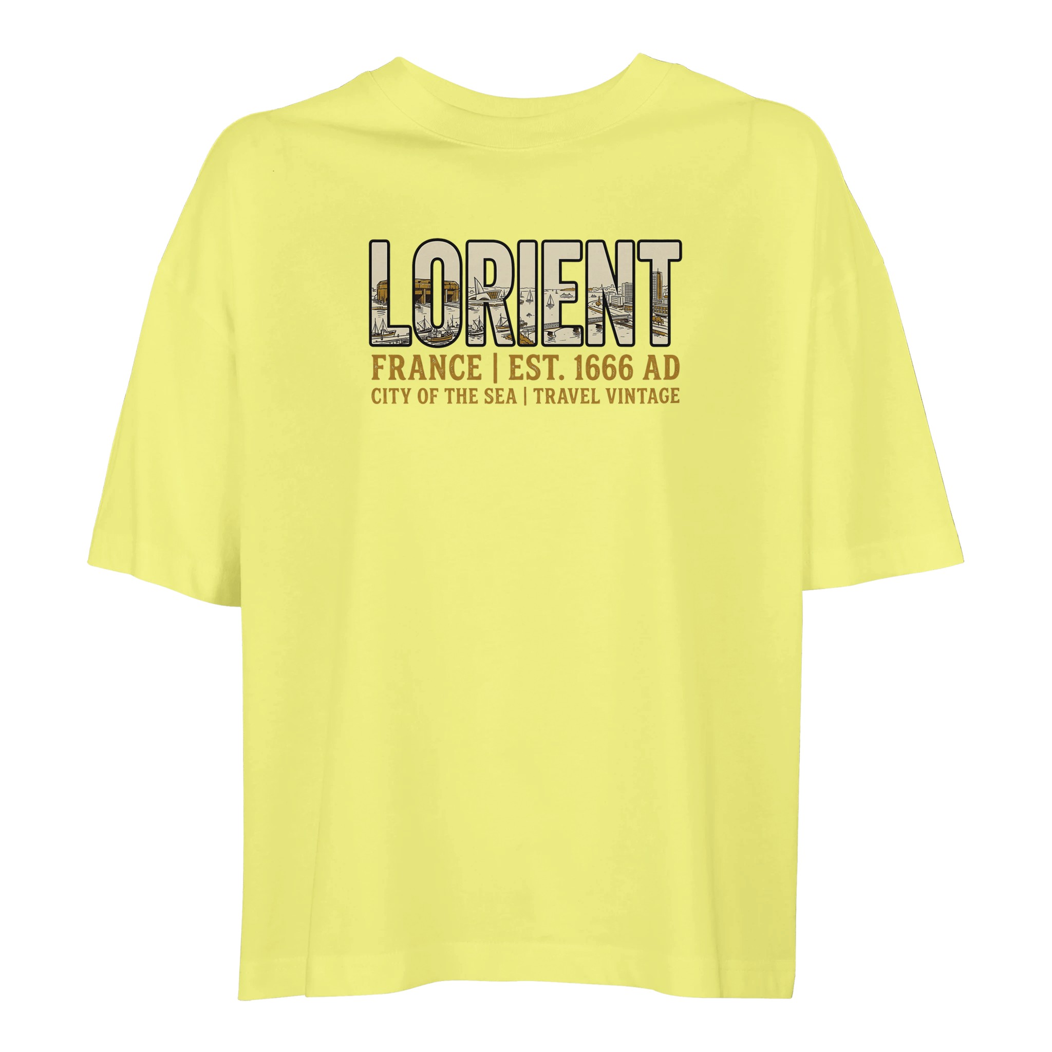 T-shirt Lorient femme ample coton en conversion bio T-shirt Lorient femme ample coton en conversion bio