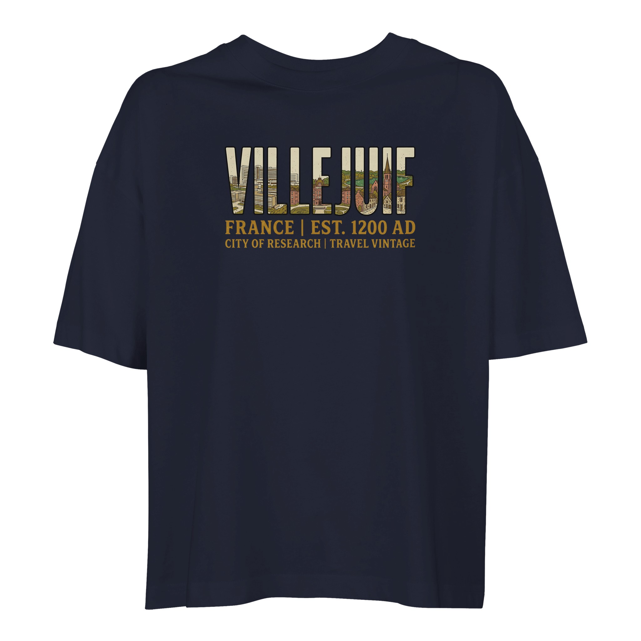 T-shirt Villejuif femme ample coton bio T-shirt Villejuif femme ample coton bio