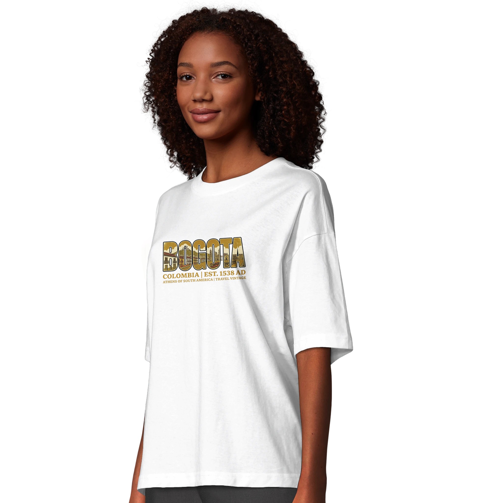 T-shirt Bogota femme ample coton bio conversion T-shirt Bogota femme ample coton bio conversion, photo 6
