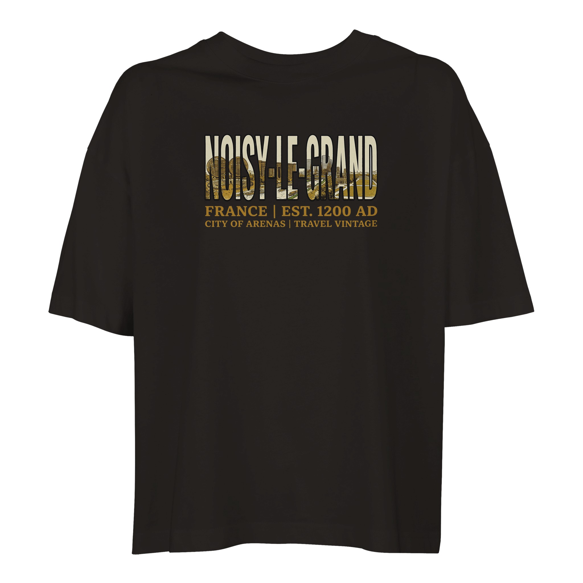 T-shirt Noisy-le-Grand femme ample coton bio T-shirt Noisy-le-Grand femme ample coton bio