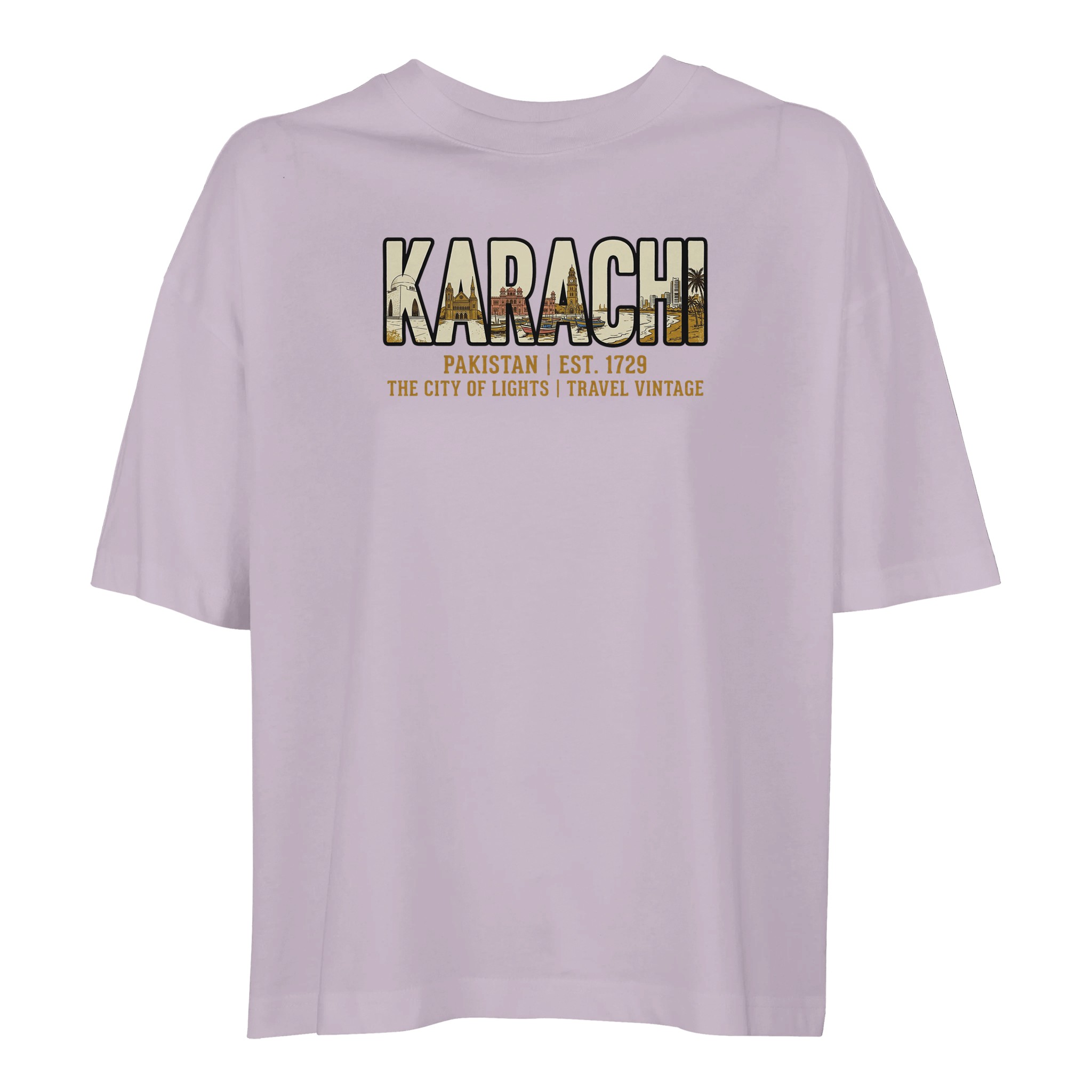 T-shirt Karachi femme ample coton bio T-shirt Karachi femme ample coton bio