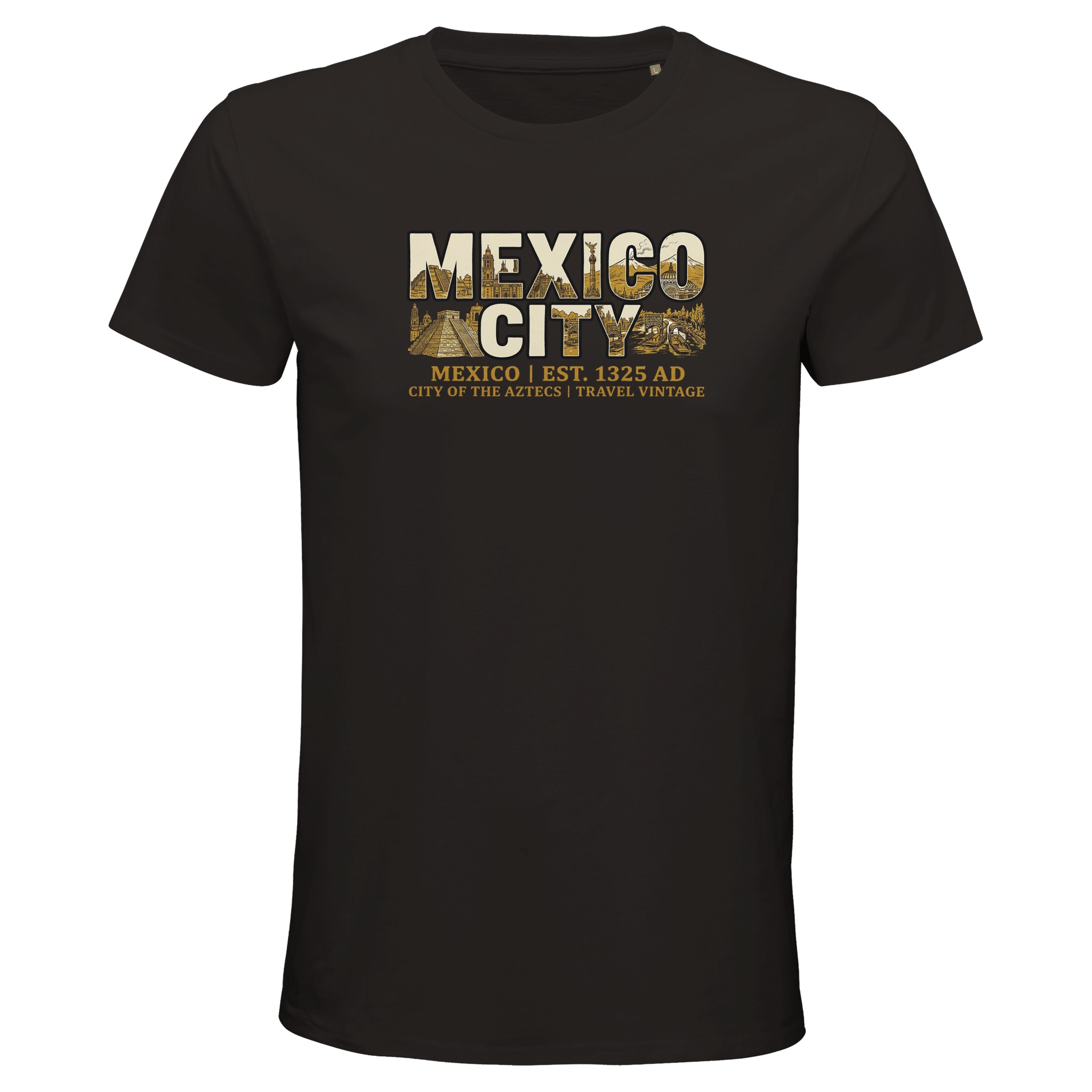 T-shirt Mexico City homme bio ajusté T-shirt Mexico City homme bio ajusté