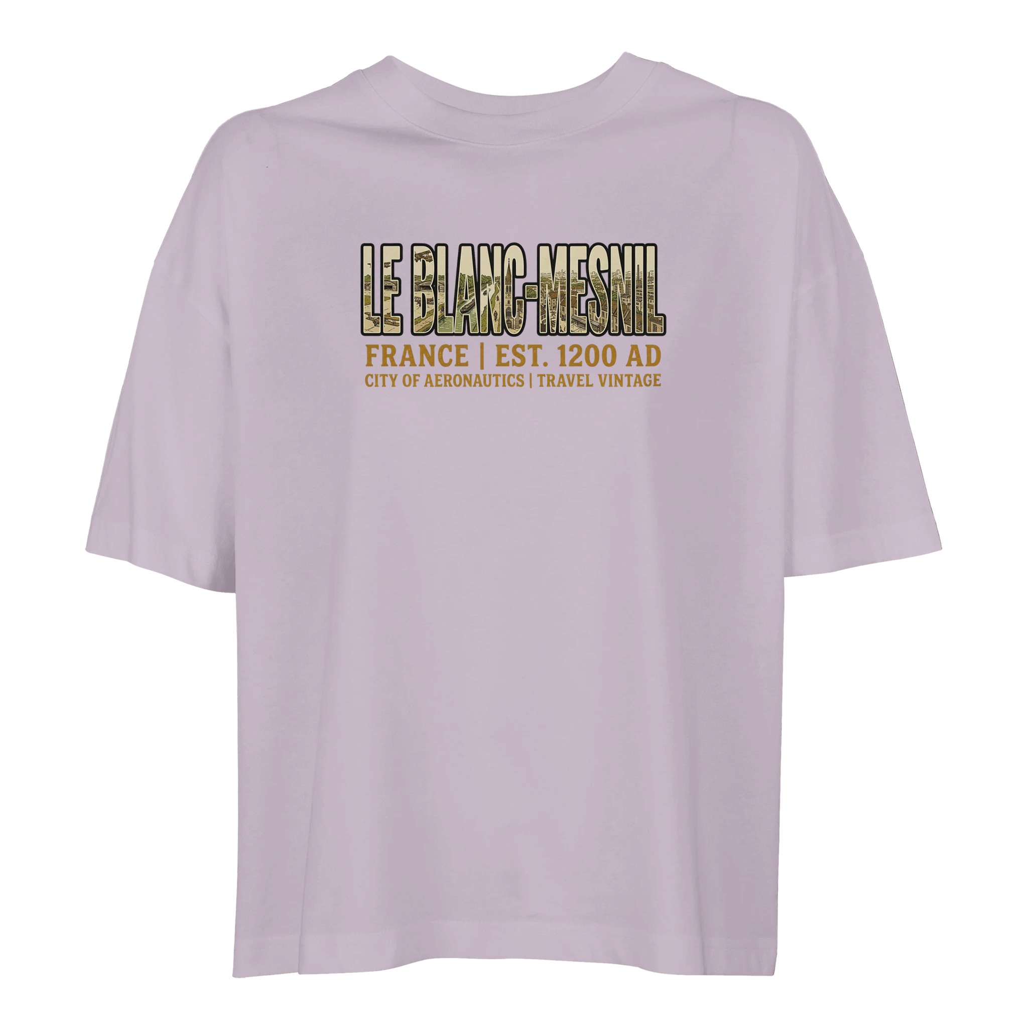 T-shirt Le Blanc-Mesnil femme ample coton bio T-shirt Le Blanc-Mesnil femme ample coton bio