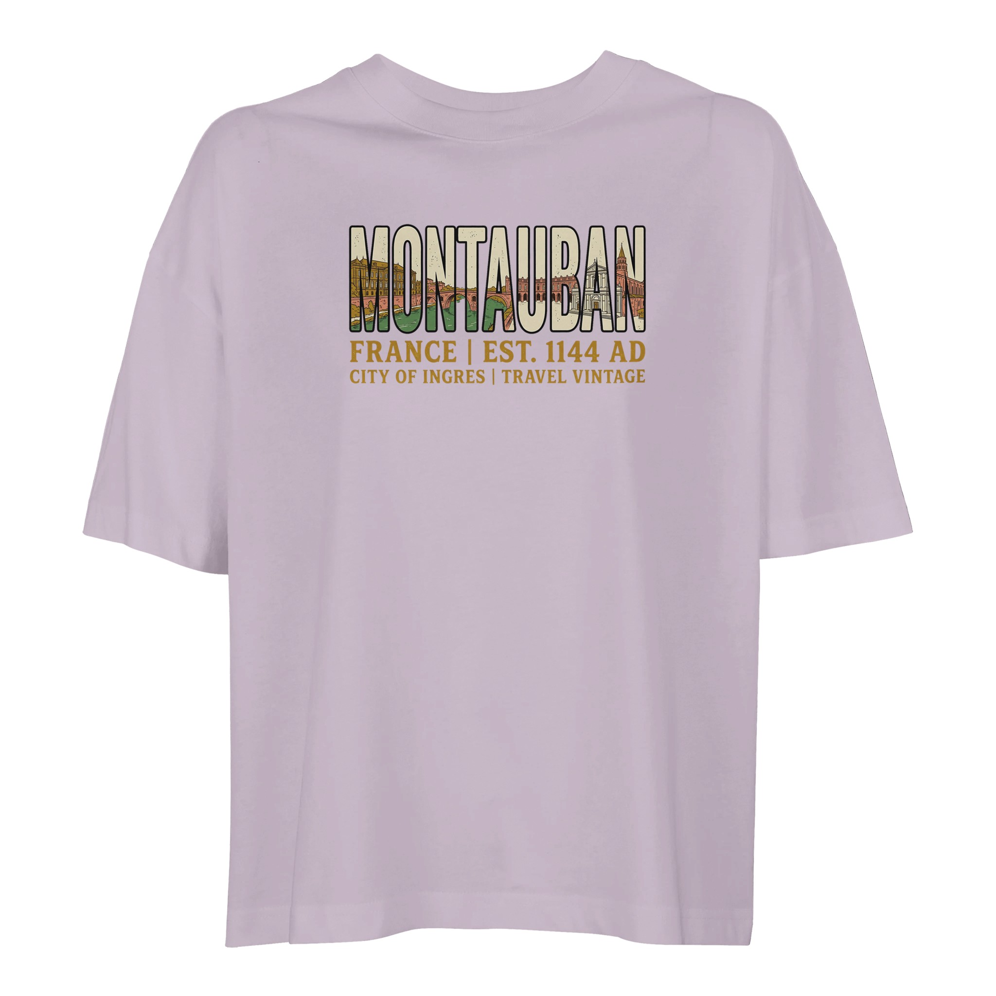 T-shirt Montauban femme ample coton bio T-shirt Montauban femme ample coton bio