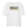 T-shirt Sarcelles femme ample coton bio ville