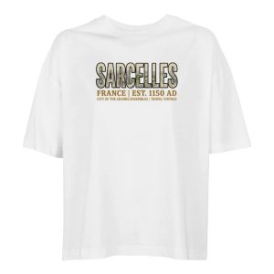 T-shirt Sarcelles femme ample coton bio ville T-shirt Sarcelles femme ample coton bio ville