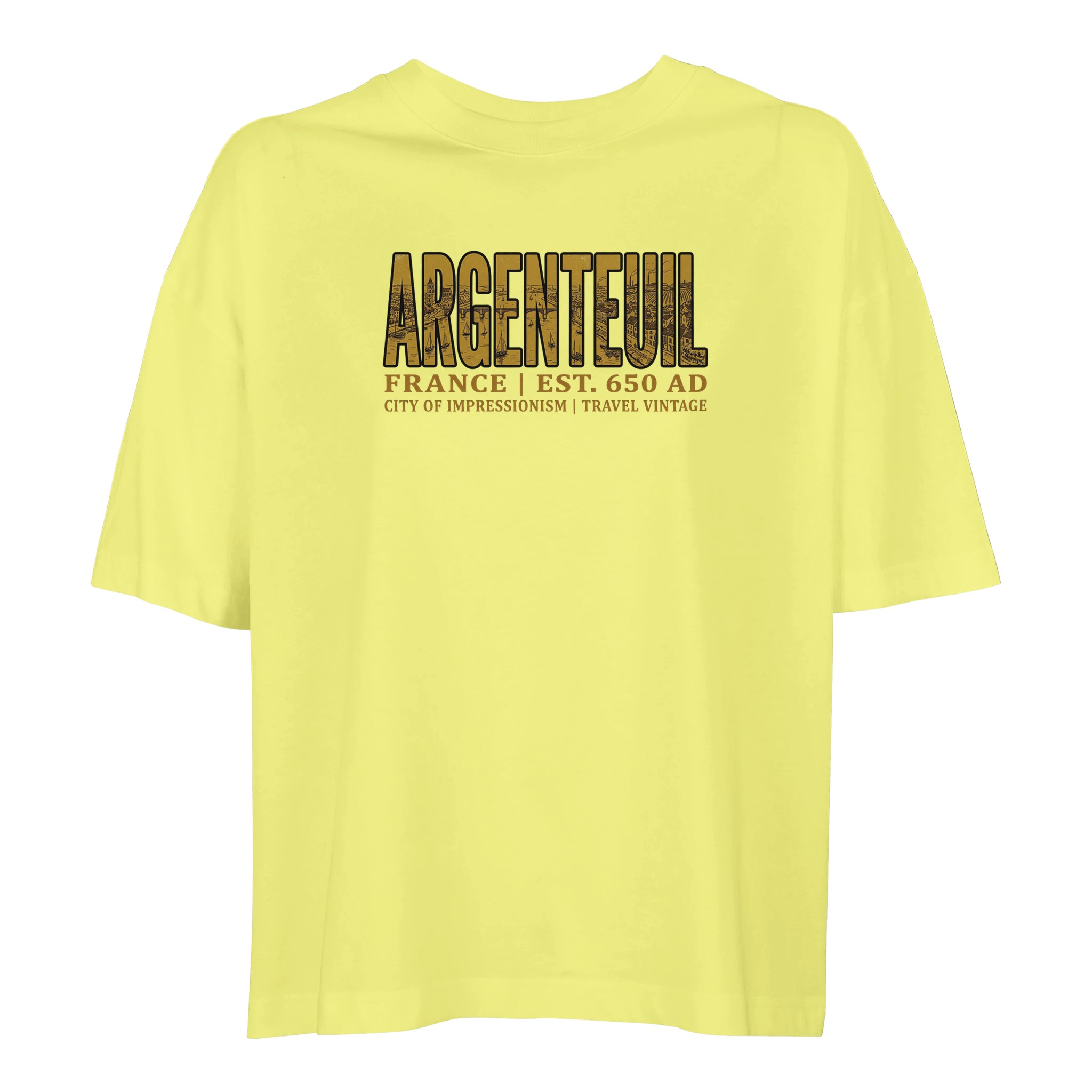 T-shirt Argenteuil femme ample coton bio T-shirt Argenteuil femme ample coton bio