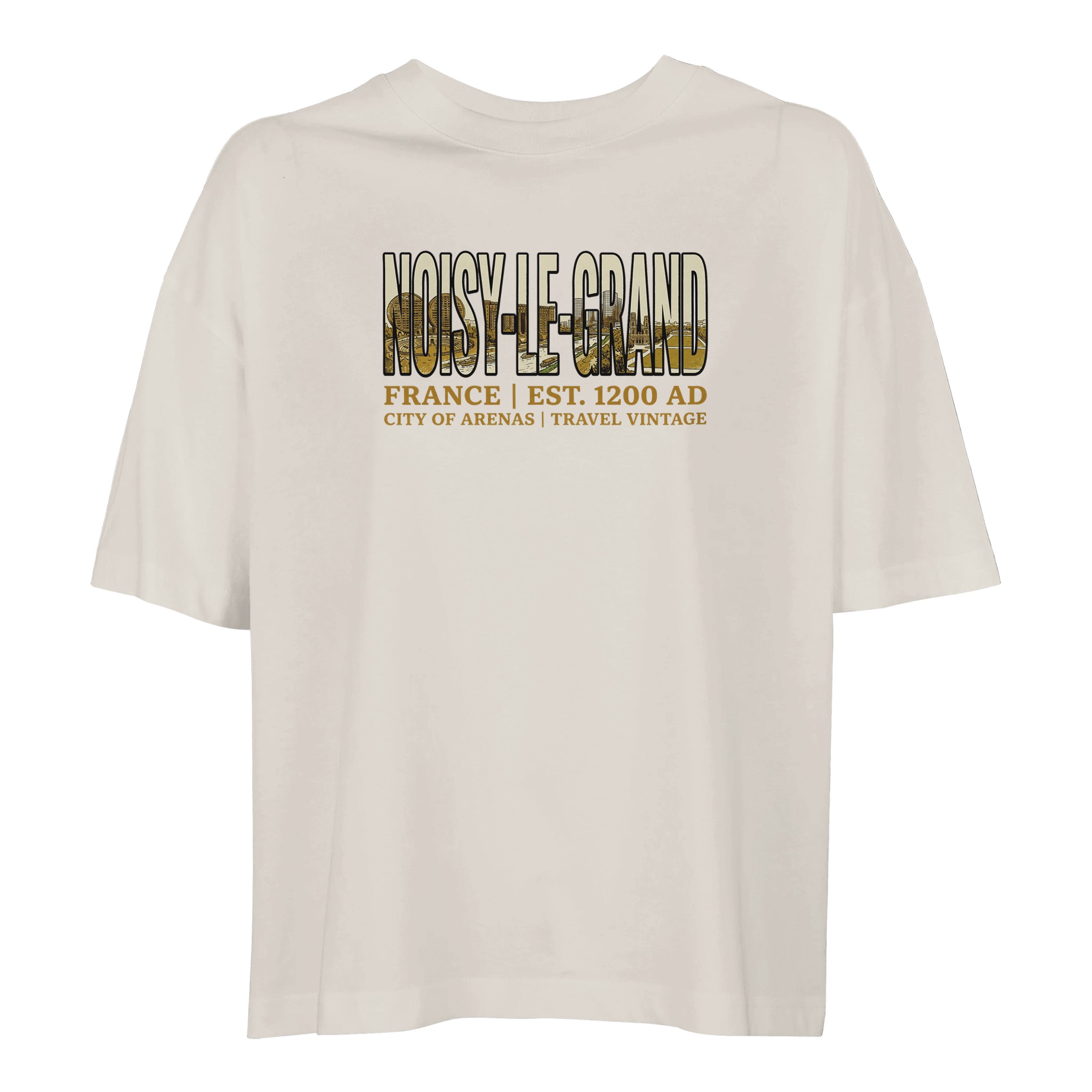 T-shirt Noisy-le-Grand femme ample coton bio T-shirt Noisy-le-Grand femme ample coton bio