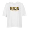 T-shirt Nice femme ample coton bio ville soleil T-shirt Nice femme ample coton bio ville soleil