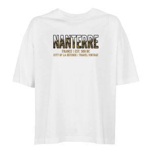 T-shirt Nanterre femme ample coton bio éco-responsable T-shirt Nanterre femme ample coton bio éco-responsable