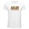 T-shirt Aix-en-Provence homme bio ajusté ville