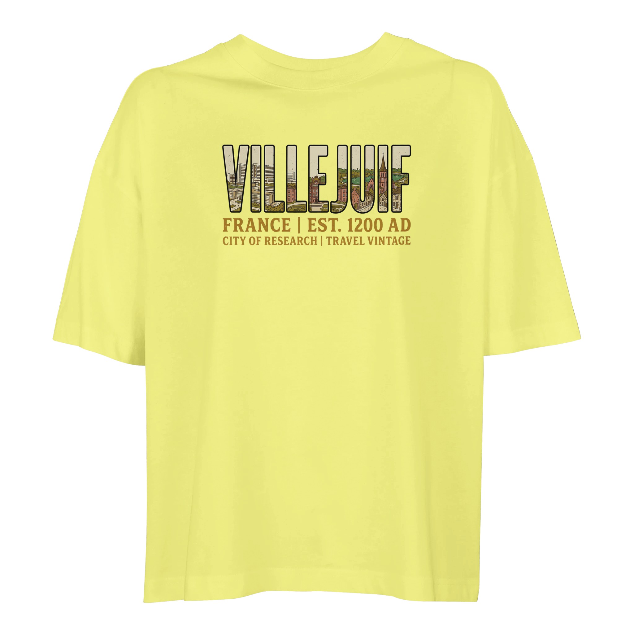 T-shirt Villejuif femme ample coton bio T-shirt Villejuif femme ample coton bio