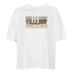 T-shirt Villejuif femme ample coton bio T-shirt Villejuif femme ample coton bio