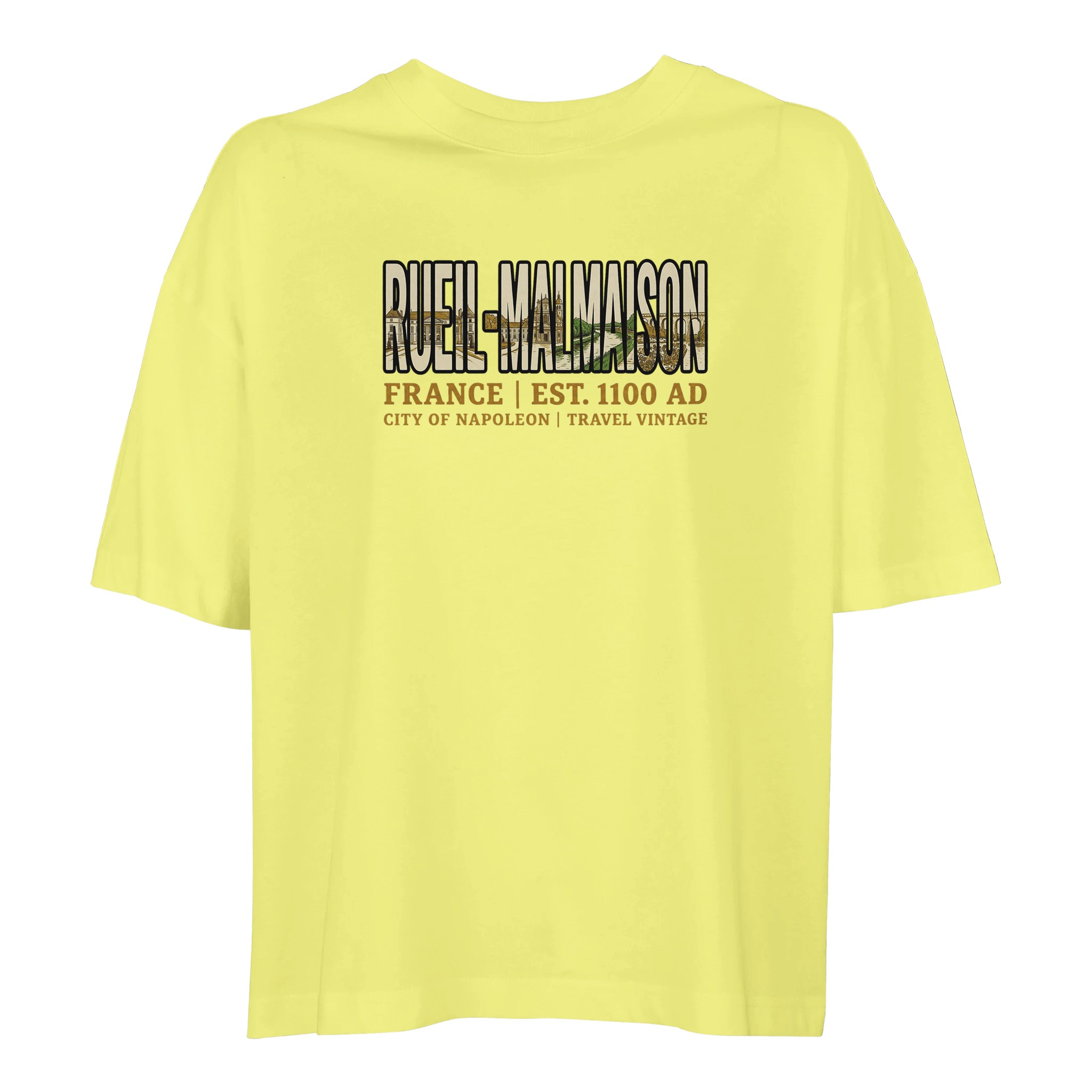 T-shirt Rueil-Malmaison femme ample coton bio T-shirt Rueil-Malmaison femme ample coton bio