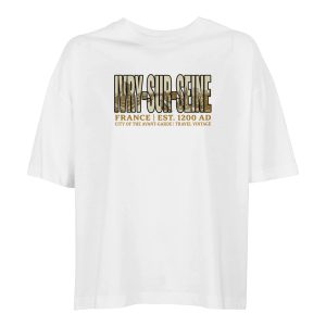 T-shirt Ivry-sur-Seine femme ample coton bio T-shirt Ivry-sur-Seine femme ample coton bio
