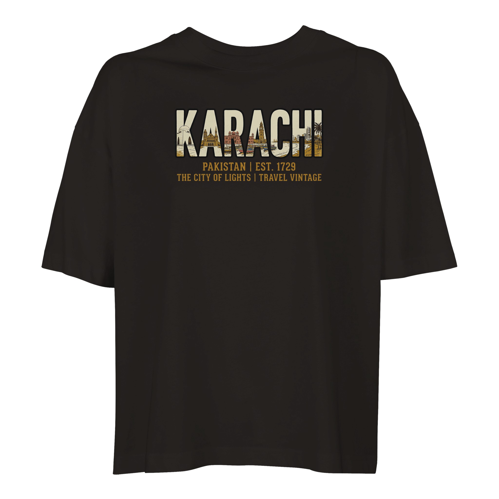 T-shirt Karachi femme ample coton bio T-shirt Karachi femme ample coton bio