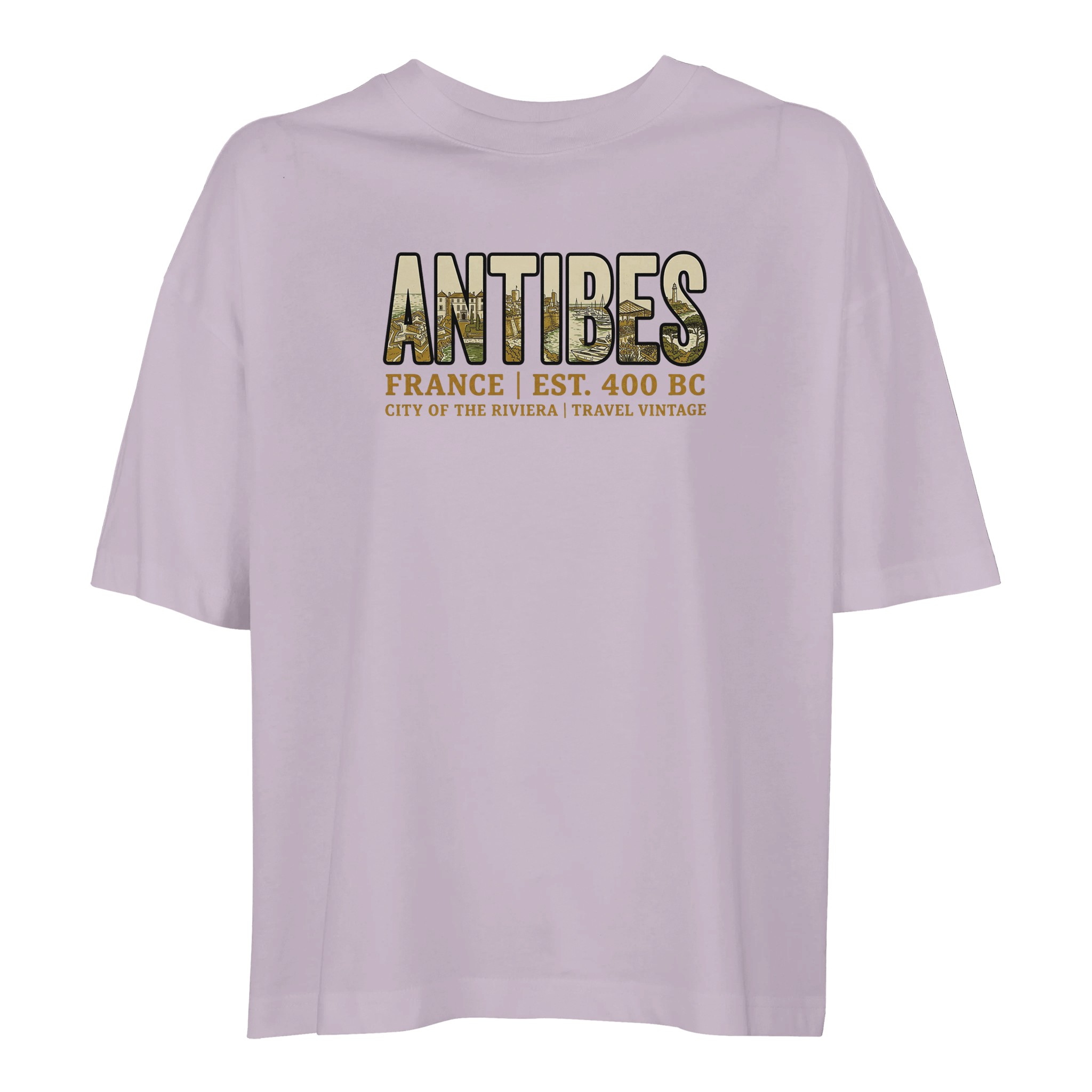 T-shirt Antibes femme ample coton bio Riviera T-shirt Antibes femme ample coton bio Riviera