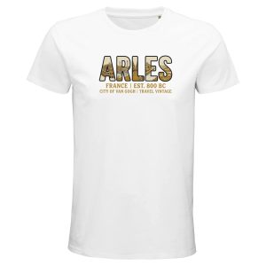 T-shirt Arles homme bio ajusté coton naturel T-shirt Arles homme bio ajusté coton naturel