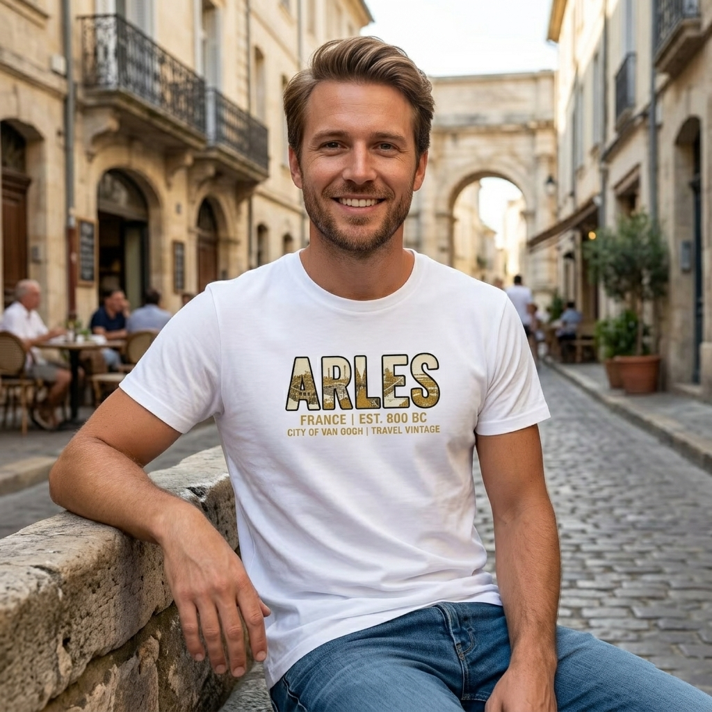 T-shirt Arles homme Bio