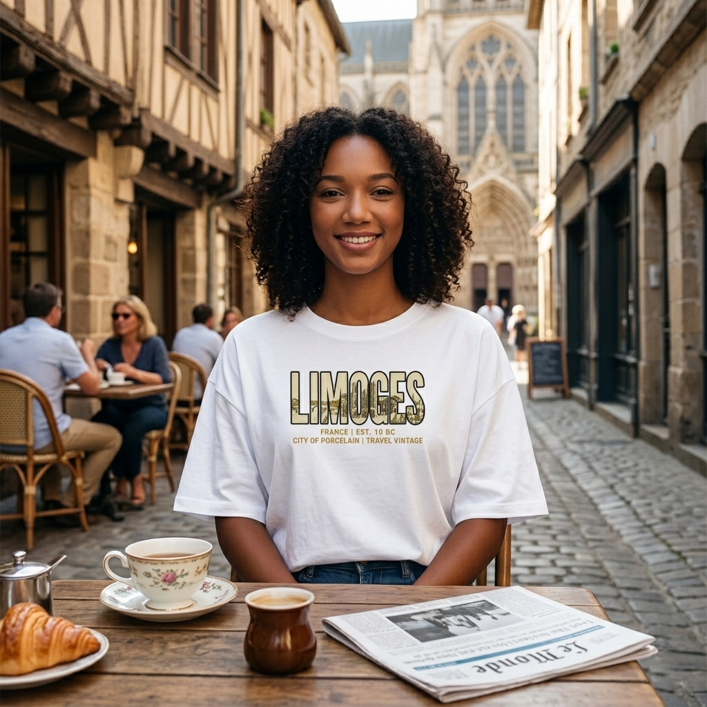 T-shirt Limoges femme Bio
