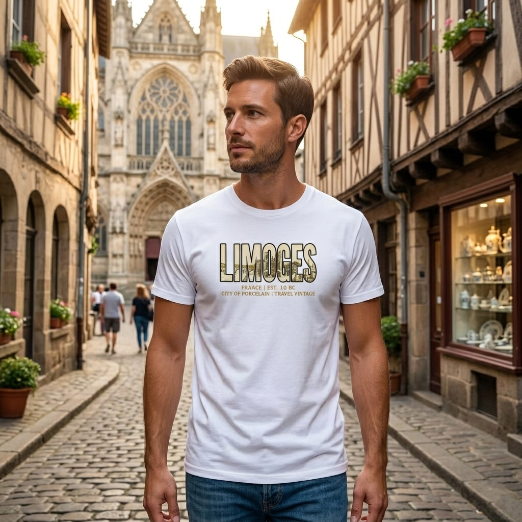 T-shirt Limoges homme Bio