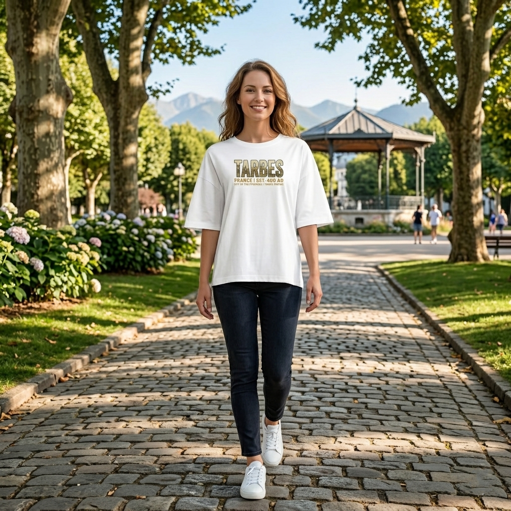 T-shirt Tarbes femme Bio