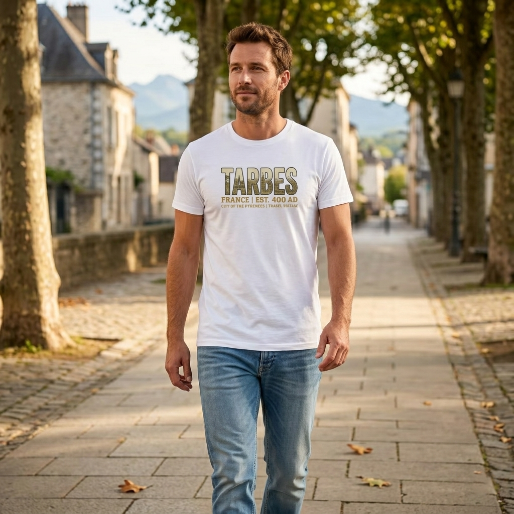 T-shirt Tarbes homme Bio