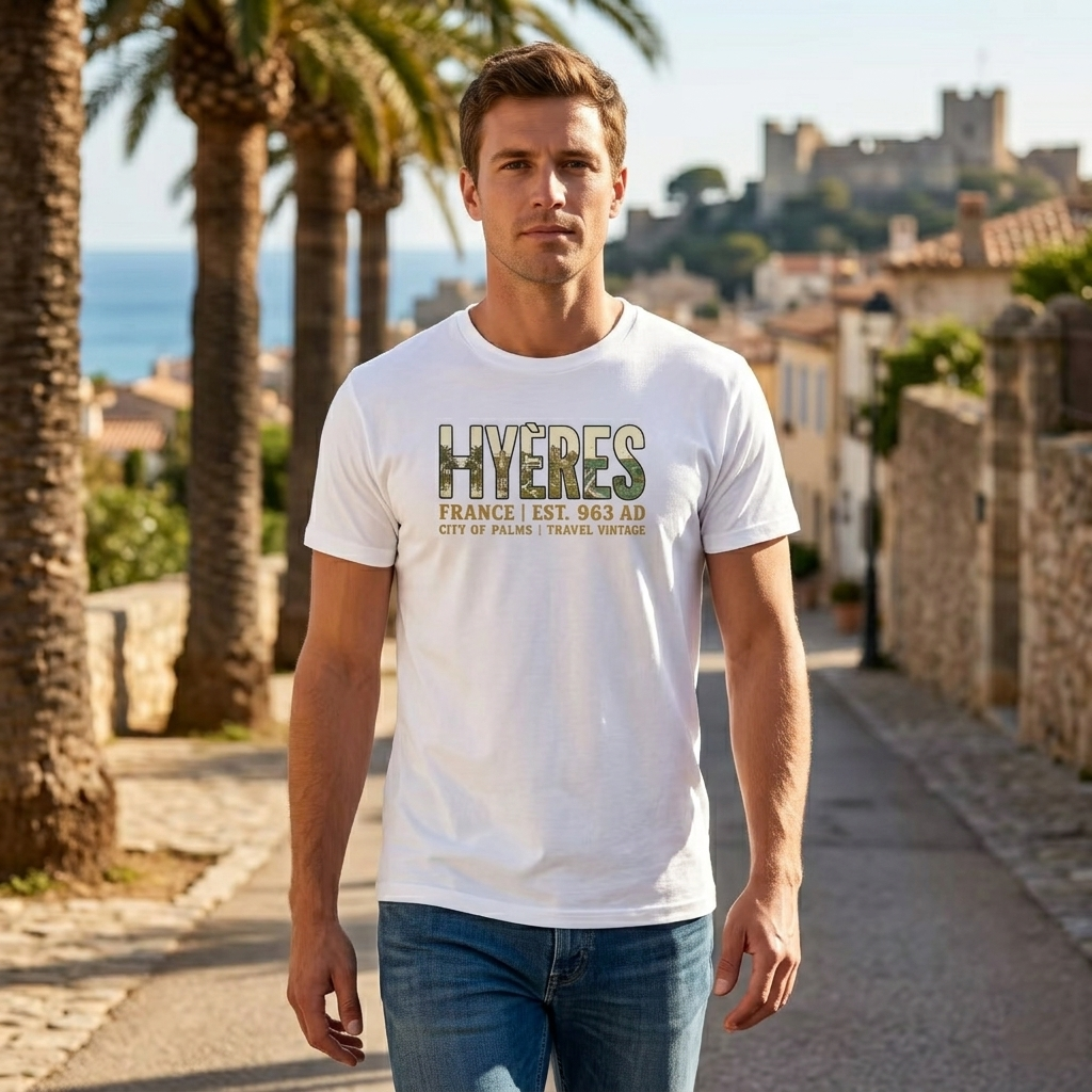 T-shirt homme Hyères Bio