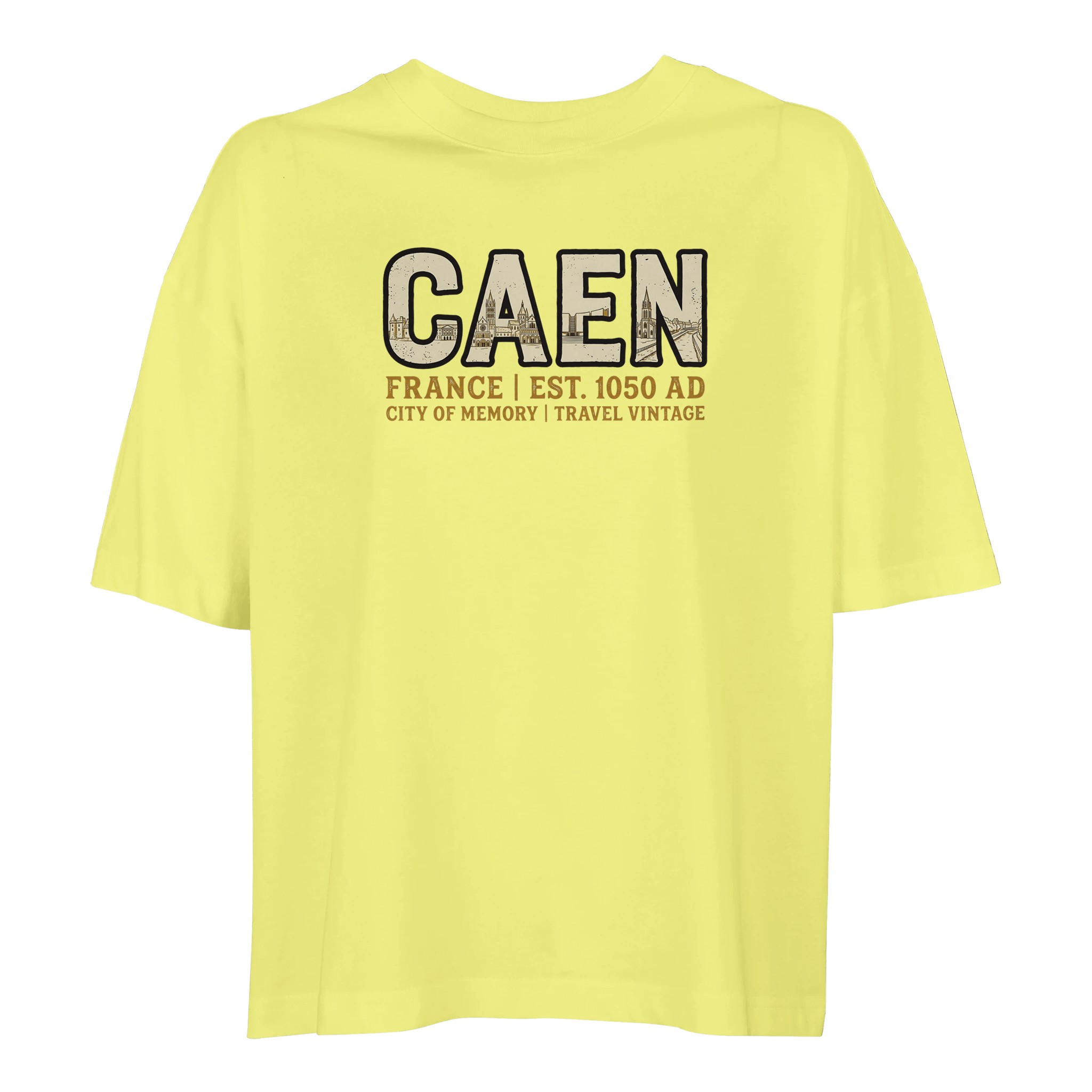 T-shirt Caen femme ample coton bio ville T-shirt Caen femme ample coton bio ville