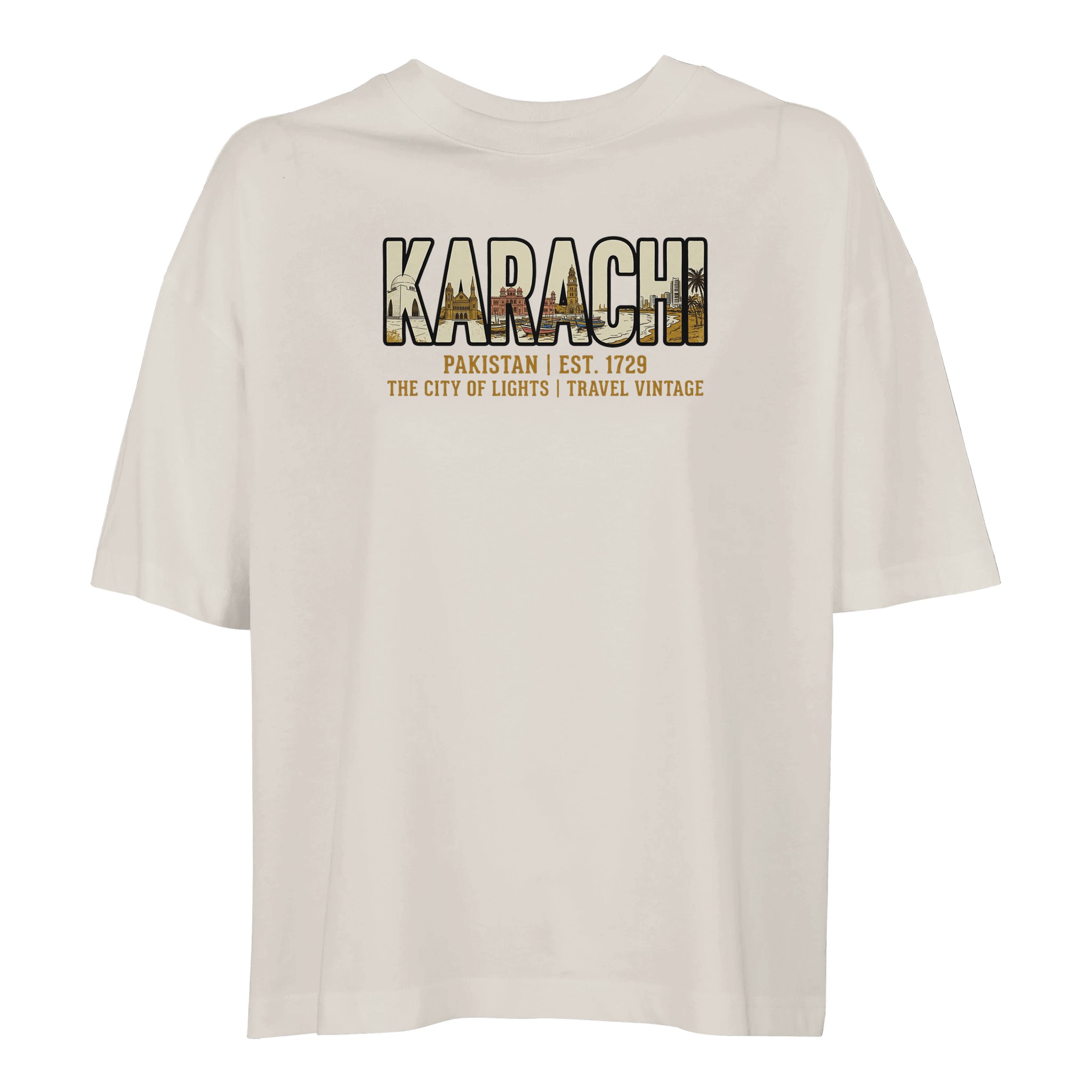 T-shirt Karachi femme ample coton bio T-shirt Karachi femme ample coton bio