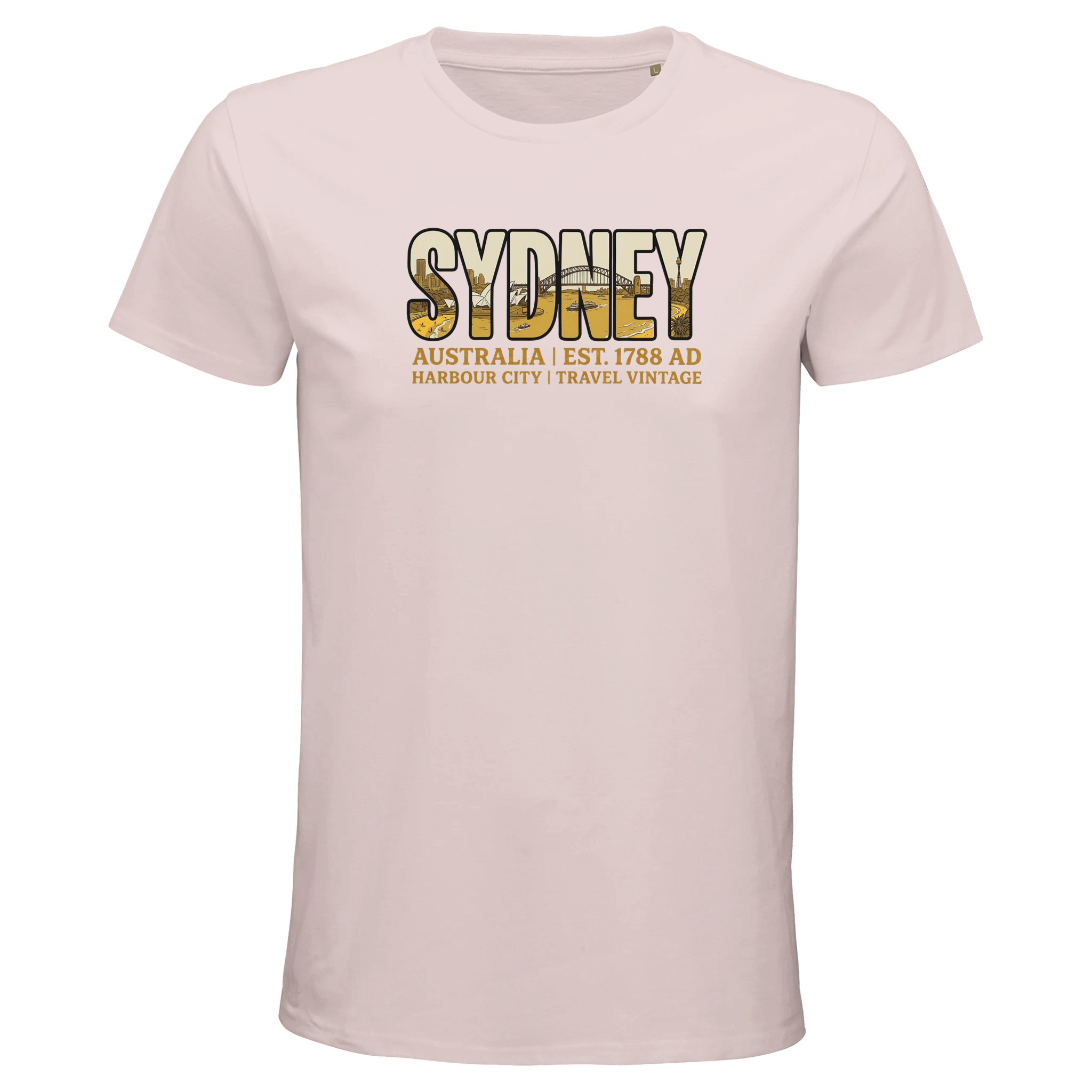 T-shirt Sydney homme bio ajusté Harbour City T-shirt Sydney homme bio ajusté Harbour City