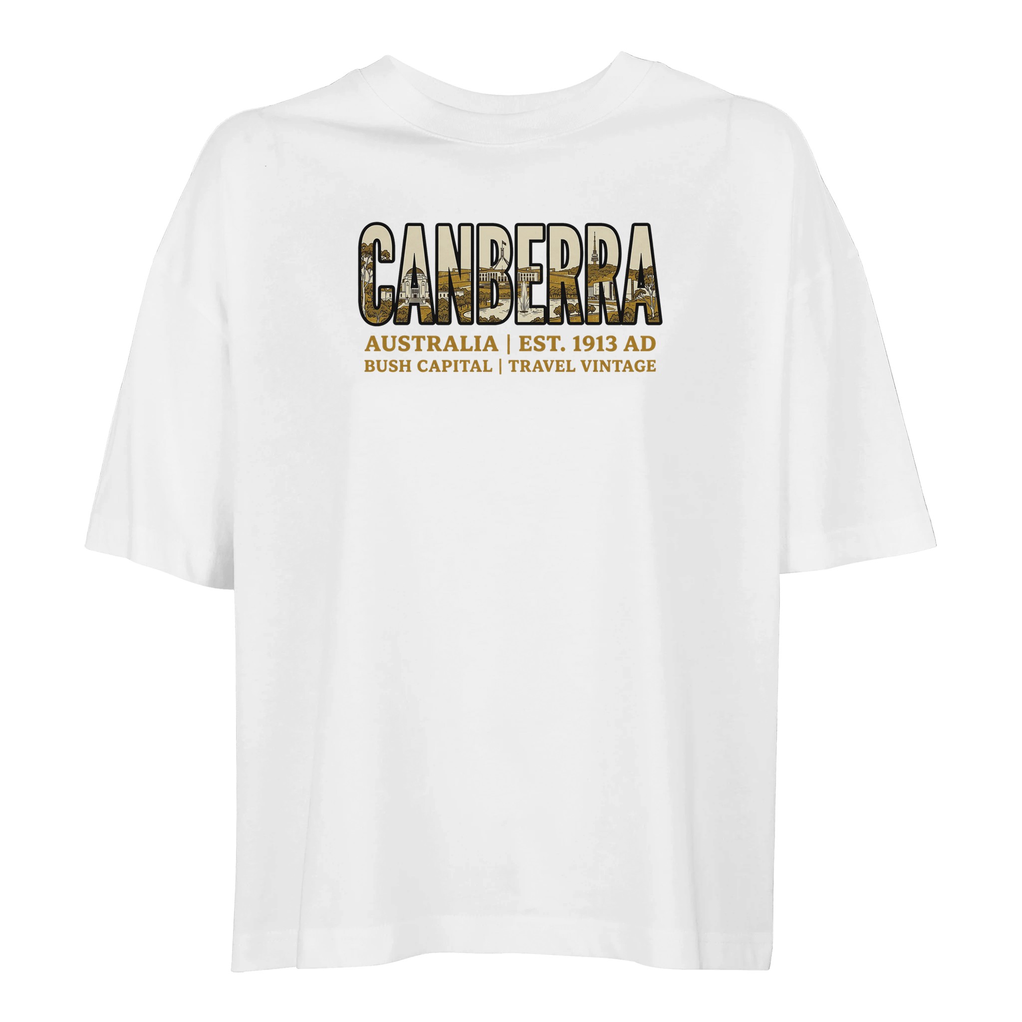 T-shirt Canberra femme ample coton bio T-shirt Canberra femme ample coton bio
