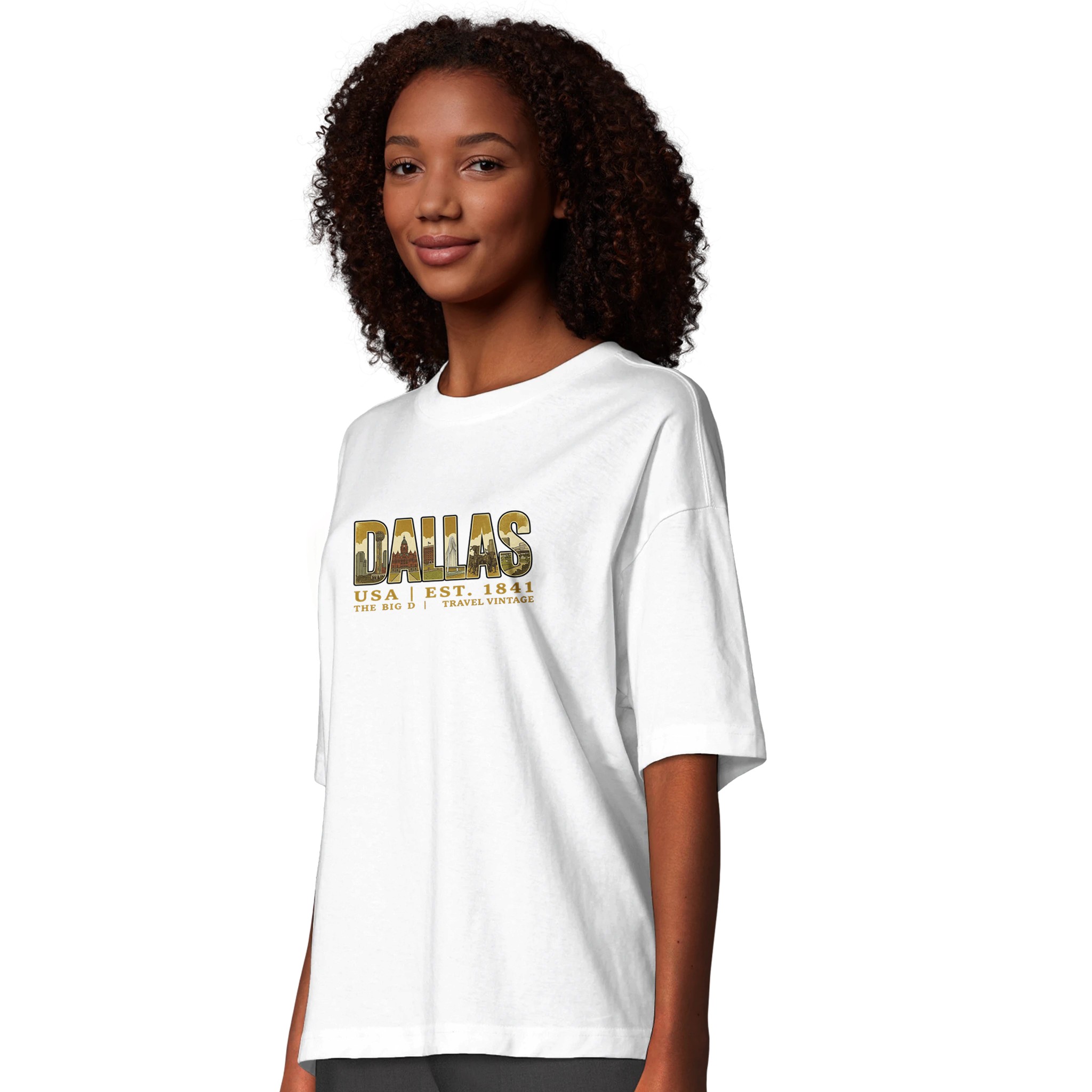 T-shirt Dallas femme ample coton bio conversion T-shirt Dallas femme ample coton bio conversion, photo 8