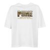 T-shirt Pune femme ample coton bio conversion