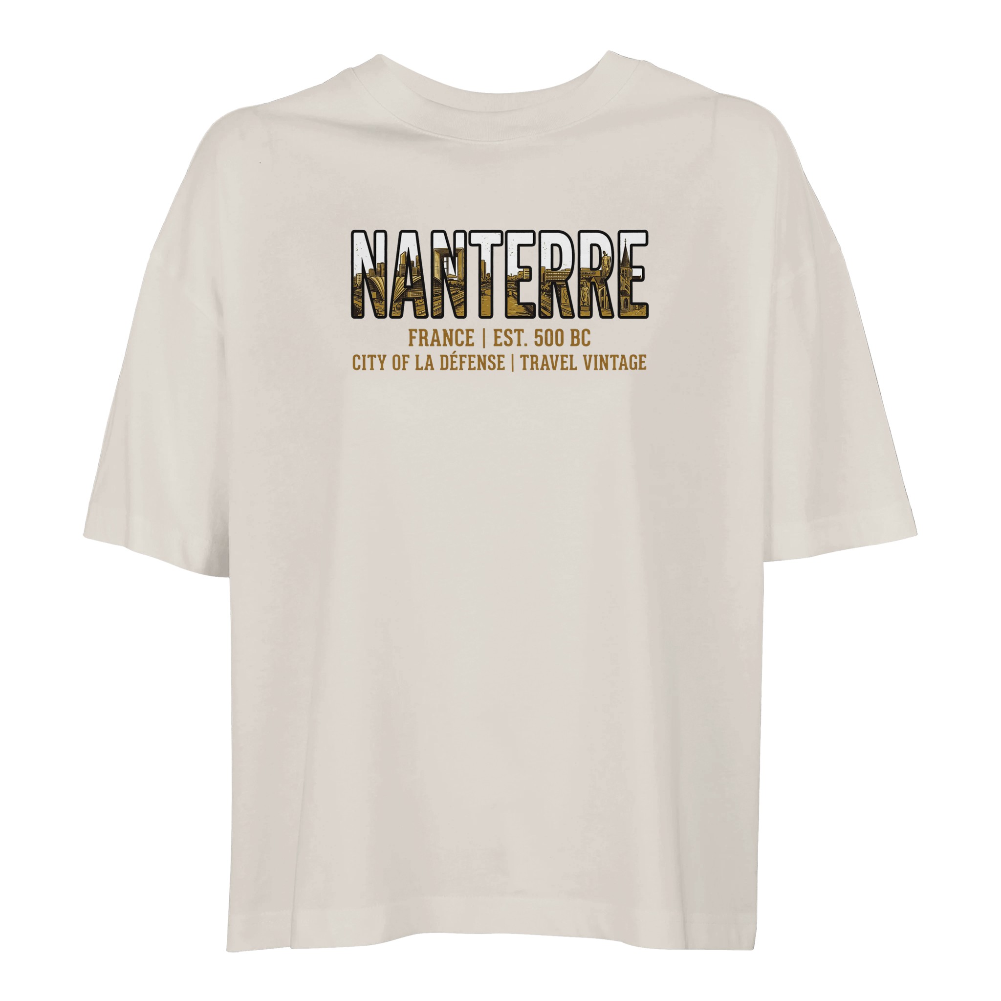T-shirt Nanterre femme ample coton bio éco-responsable T-shirt Nanterre femme ample coton bio éco-responsable