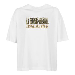 T-shirt Le Blanc-Mesnil femme ample coton bio T-shirt Le Blanc-Mesnil femme ample coton bio