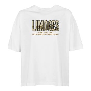 T-shirt Limoges femme ample coton bio conversion T-shirt Limoges femme ample coton bio conversion