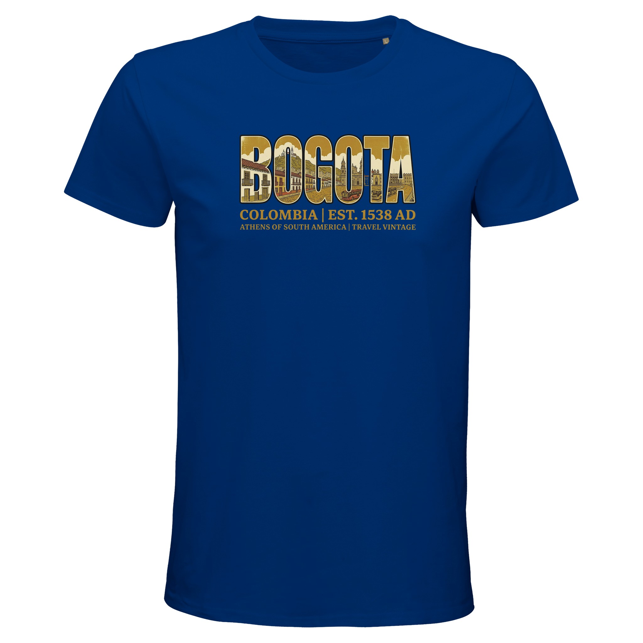 T-shirt Bogota homme bio ajusté T-shirt Bogota homme bio ajusté