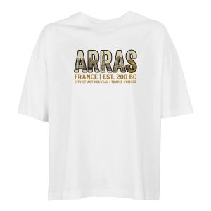 T-shirt Arras femme ample coton bio ville stylé T-shirt Arras femme ample coton bio ville stylé