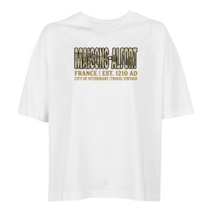 T-shirt Maisons-Alfort femme ample coton bio T-shirt Maisons-Alfort femme ample coton bio