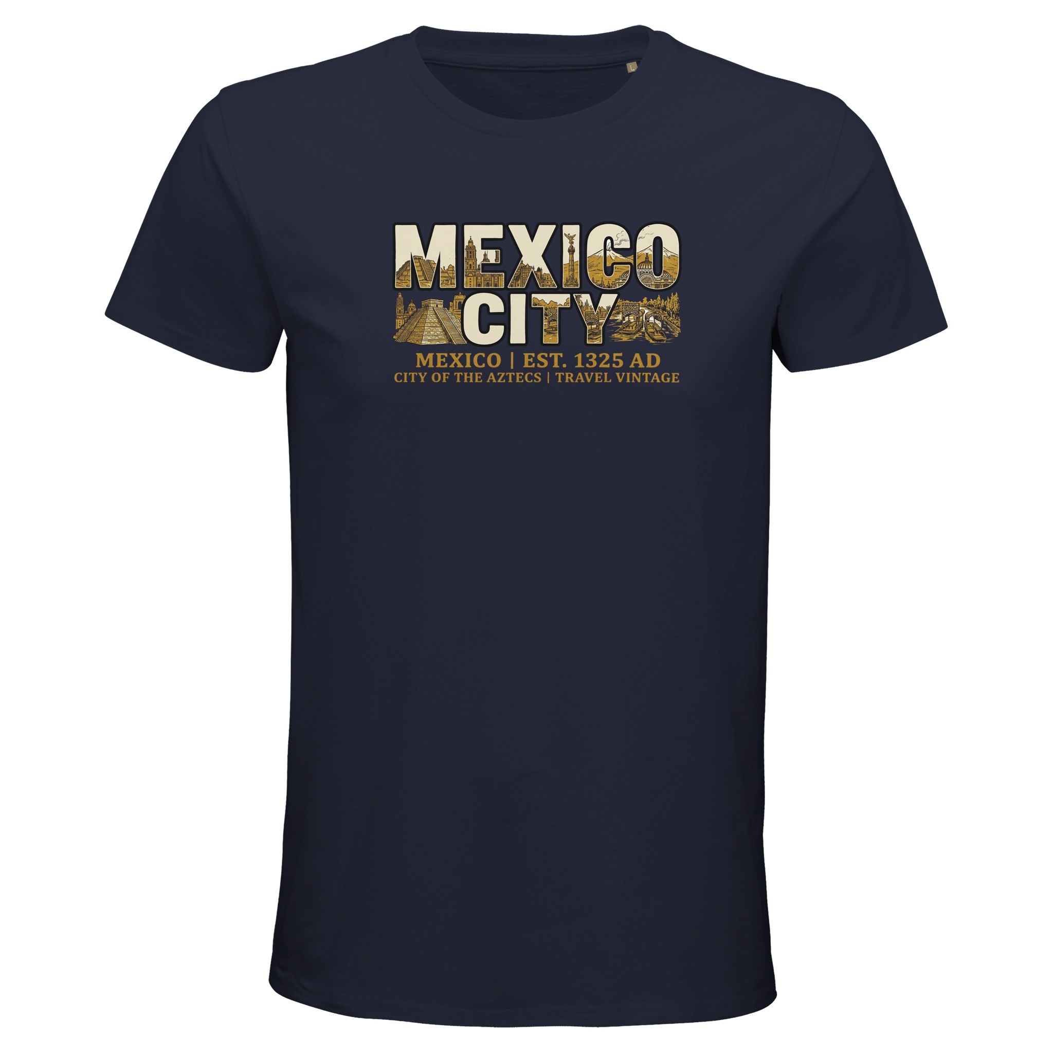 T-shirt Mexico City homme bio ajusté T-shirt Mexico City homme bio ajusté