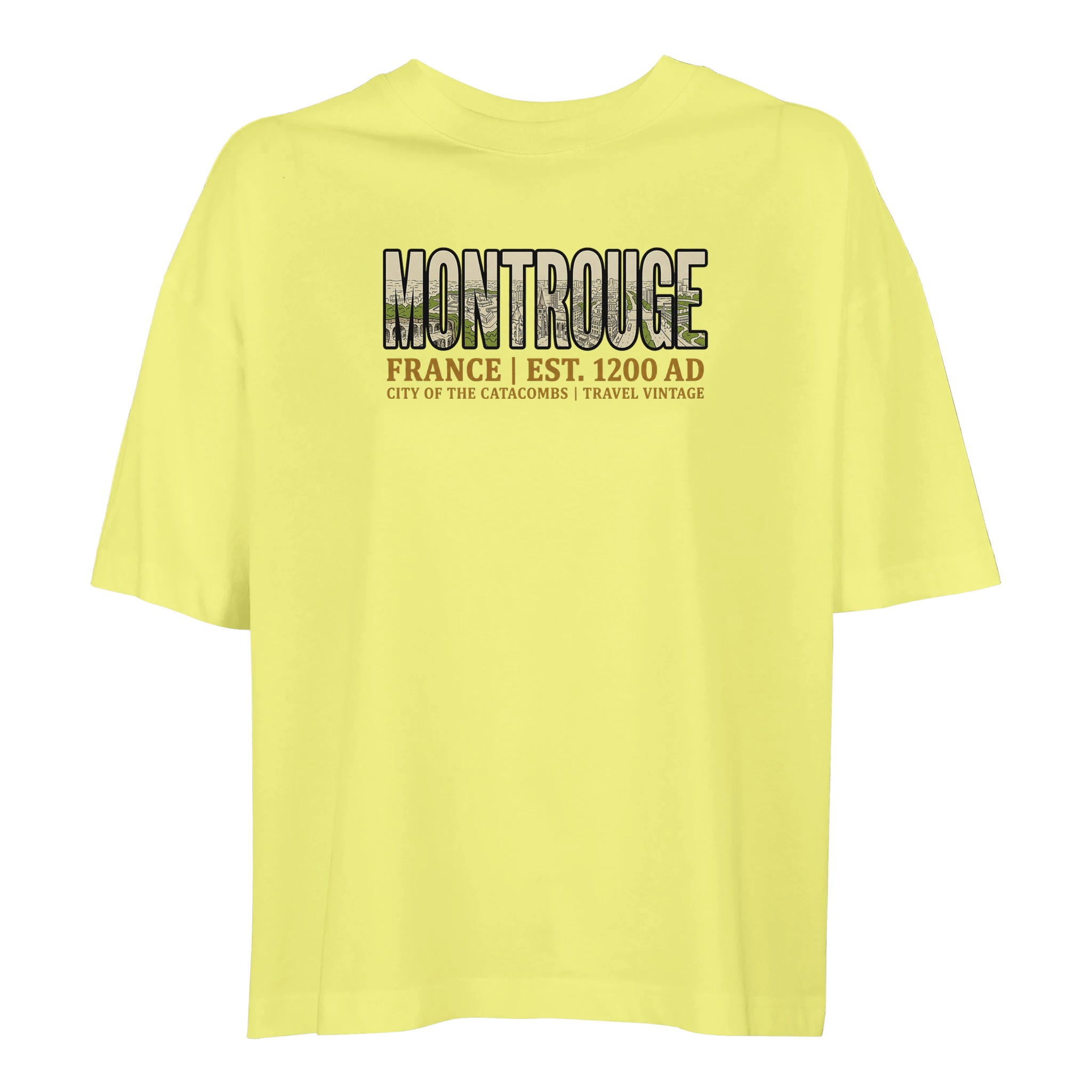 T-shirt Montrouge femme ample coton bio ville T-shirt Montrouge femme ample coton bio ville