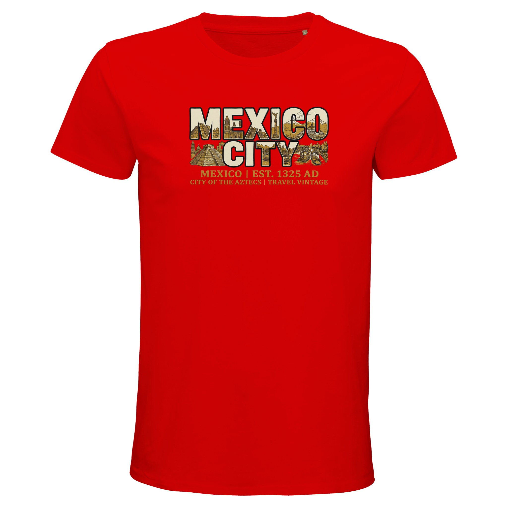 T-shirt Mexico City homme bio ajusté T-shirt Mexico City homme bio ajusté