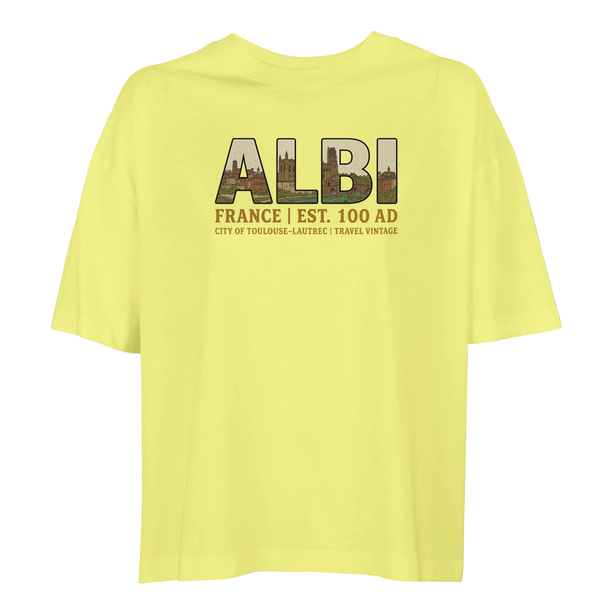 T-shirt Albi femme ample coton en conversion bio T-shirt Albi femme ample coton en conversion bio