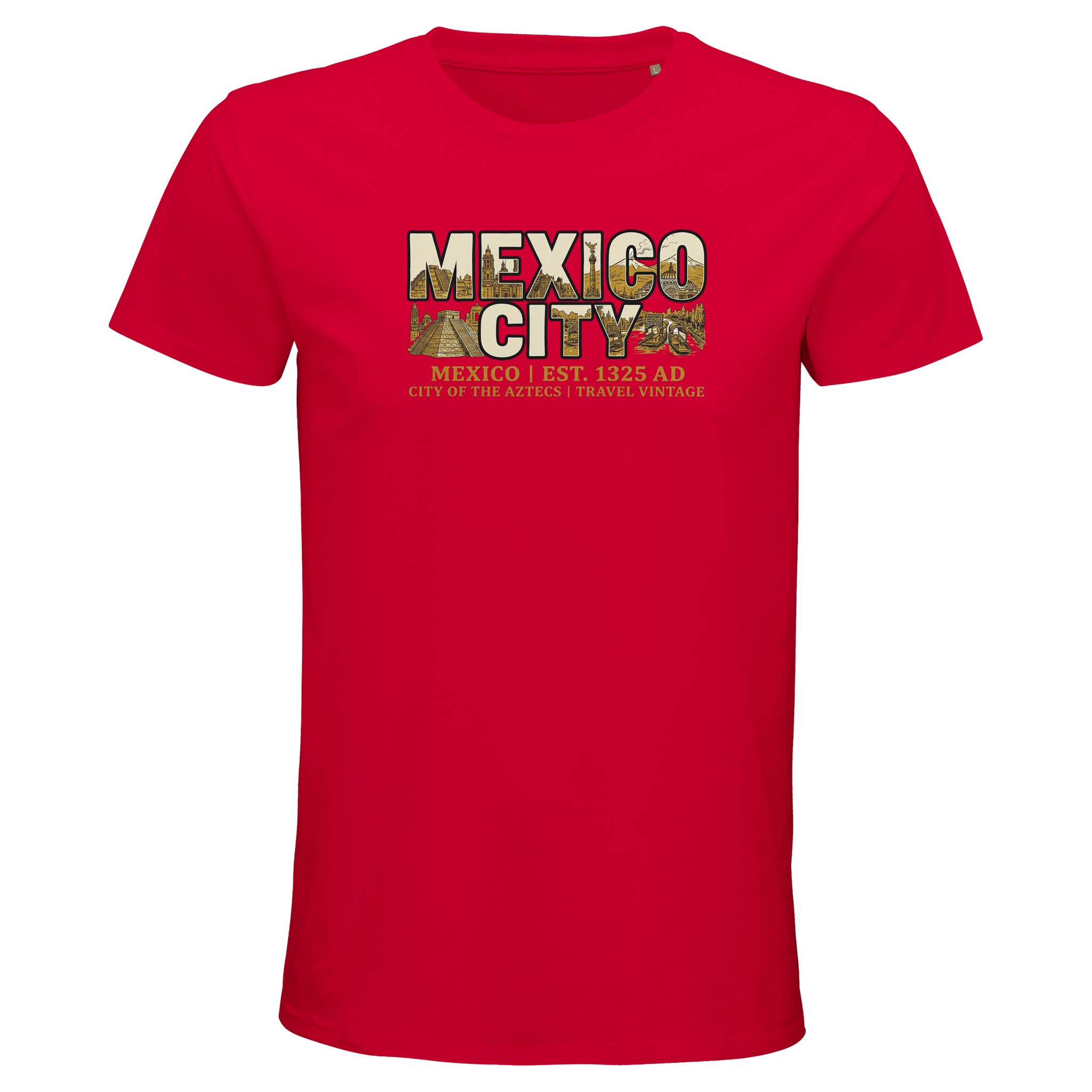 T-shirt Mexico City homme bio ajusté T-shirt Mexico City homme bio ajusté