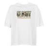 T-shirt Clichy femme ample coton bio ville française